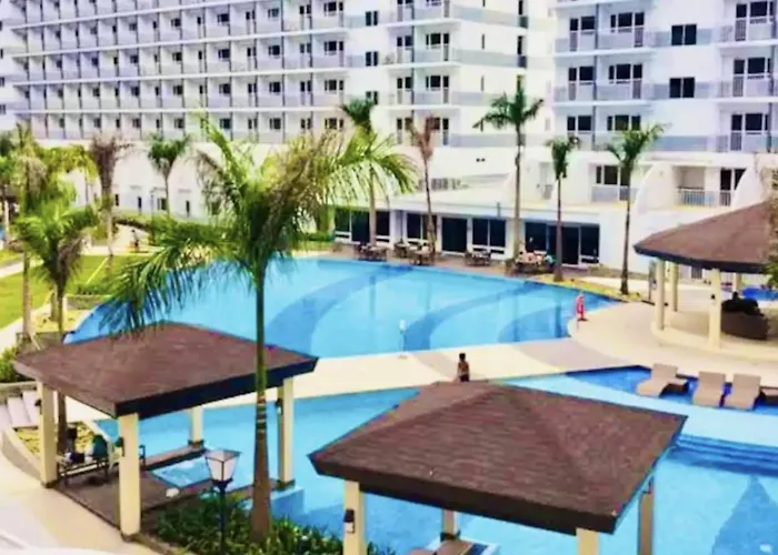 Near Moa Bay Airport Via Naiax Balcony-pool View Wifi Shell Residences * Manila